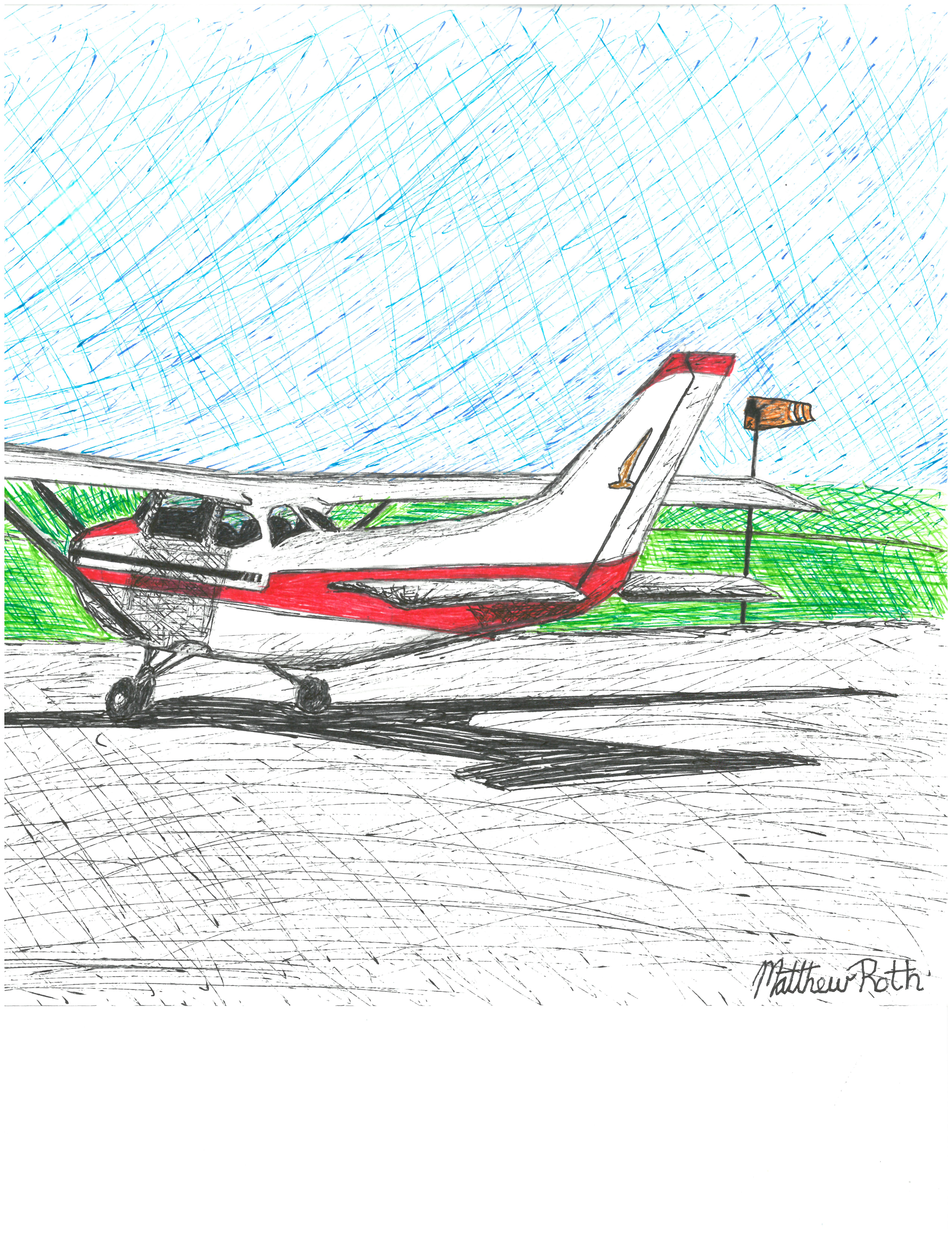 Aviation Art Contest ND Aeronautics Commission